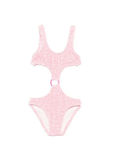 Costume in spugna animalier SAINT BARTH | LAU0005 LAUREL WP JR03928L CRINKLE PASTEL LEOPARD
